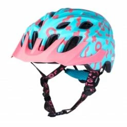 Marque Casque Enfant Kali® Zwiggles - Turquoise/Rose