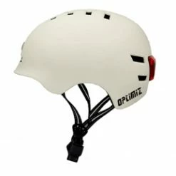Marque Casque Urbain Optimiz® Blanc Crème Matt