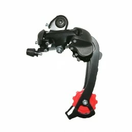 Marque Derailleur Vtt Arriere P2R 8-7V. Noir Tz Grande Chape A Visser (Compatible Shimano Jusqu'A 30Dts)