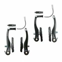 Marque Etrier Frein Vtt-City V-Brake Alu Noir (2 Paires) 110Mm