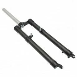 Marque Fourche Vtt 29 " Rigide Alu 7075 Fourreaux Carbone 3K Pour Frein A Disque Et V-Brake Pivot Lisse 1"1-8-28,6 Exterieur