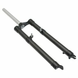 Marque Fourche Vtt 29 " Rigide Alu 7075 Fourreaux Carbone 3K Pour Frein A Disque Et V-Brake Pivot Lisse 1"1-8-28,6 Exterieur