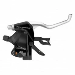 Marque Levier-Manette Vtt Sunrace Stm400 7X3V. Noir-Argent Pour Frein V-Brake Compatible Shimano (Paire)