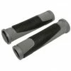 Marque Poignee Vtt Newton Bi-Matiere Gris-Noir L130Mm (Paire)