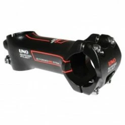 Marque Potence Route Uno Race Alu 6061 Noire Course Deco Rouge -7° 31,8 L 70Mm