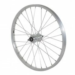 Marque Roue Vtt 20" Arriere Alu Moy Alu Axe Plein Rl 1V. (Vendu Avec Ecrou 10X100)