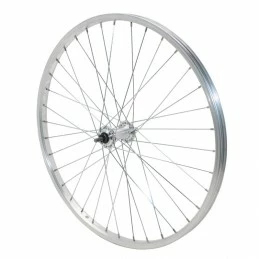 Marque Roue Vtt 24" Avant Alu Moy Alu Axe Plein (Vendu Avec Ecrou 9X100)