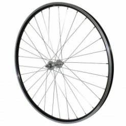 Marque Roue Vtt 26" P2R Avant Alu Noir Double Paroi Moy Alu Axe Plein