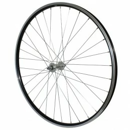 Marque Roue Vtt 26" P2R Avant Alu Noir Double Paroi Moy Alu Axe Plein